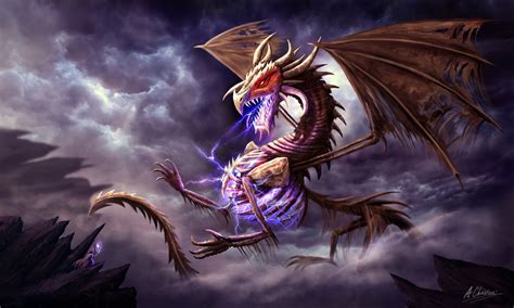Bone Dragon Wallpaper