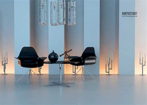 Светильники и люстры в стиле хайтек: фото интересных конструктивных ...