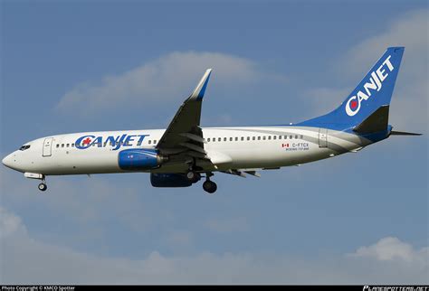 C Ftcx Canjet Boeing 737 8aswl Photo By Kmco Spotter Id 489405