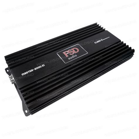 1-канальный усилитель звука FSD audio Master 2000.1D купить по выгодной ...