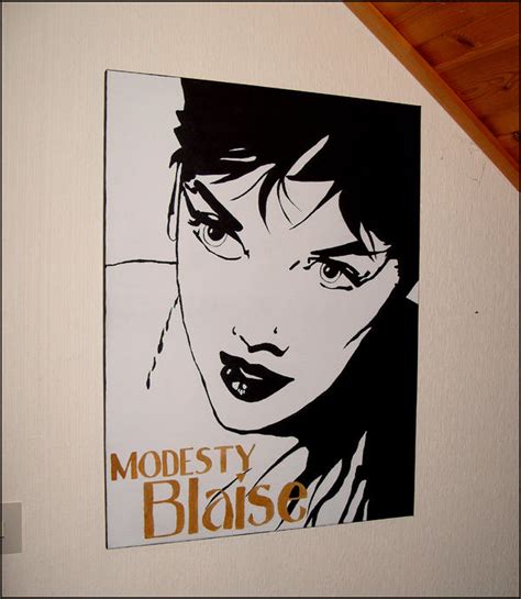 Modesty Blaise By Belsebumsan On Deviantart