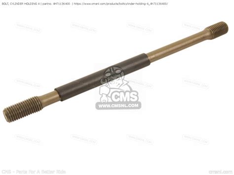 4H71136400: Bolt, Cylinder Holding 4 Yamaha - buy the 4H7-11364-00 at CMSNL