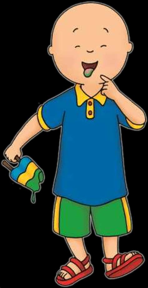 Download Caillou Cartoon Character Smiling