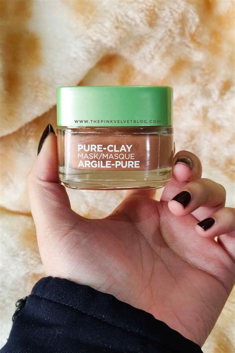 Loreal Pure Clay Mask Red Exfoliate And Refine Pores Review The Pink