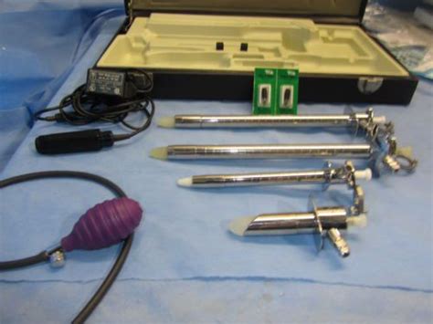 Welch Allyn Anoscopeproctoscopy Set Complete W2 Extra Bulbs New And