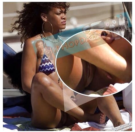 Rihanna Shows Pussy On Beach Porn Pictures XXX Photos Sex Images 1478035 PICTOA