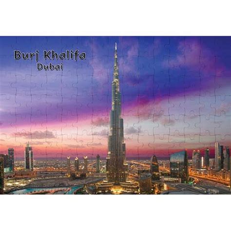 Ajooba Dubai Souvenir Puzzle Burj Khalifa Jomla Ae