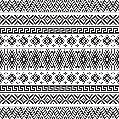 Ethnic Tribal Pattern Vector Png Images Geometric Ethnic Pattern