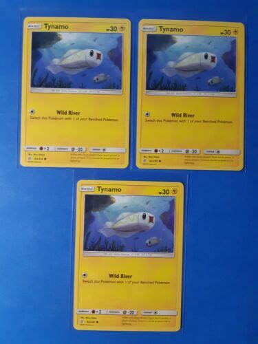 4x Tynamo 63236 Pokemon Card Sm Unified Minds Common Nm Ebay