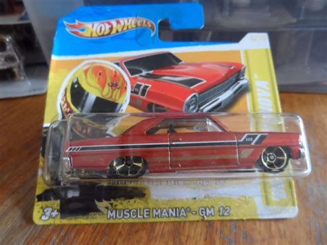Vintage Toys Hot Wheels Chevy Nova Red Muscle Mania GM M For Sale In Port