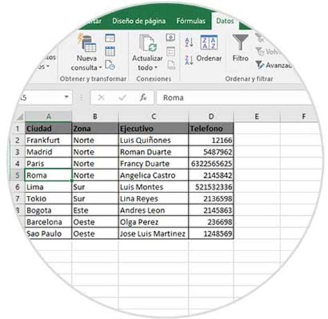 C Mo Ordenar Y Buscar Datos Vlookup Y Buscarv Excel Solvetic