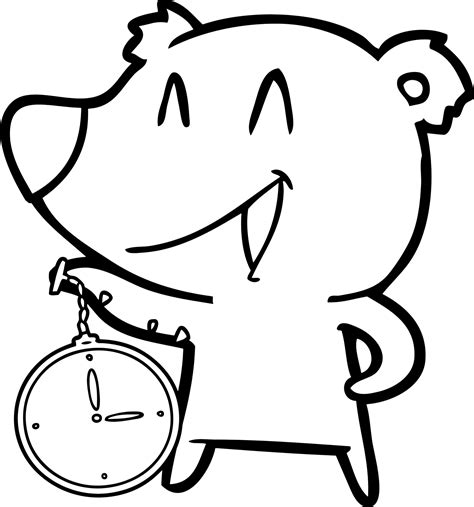 Vector Polar Bear Character In Cartoon Style 13433449 Vector Art At