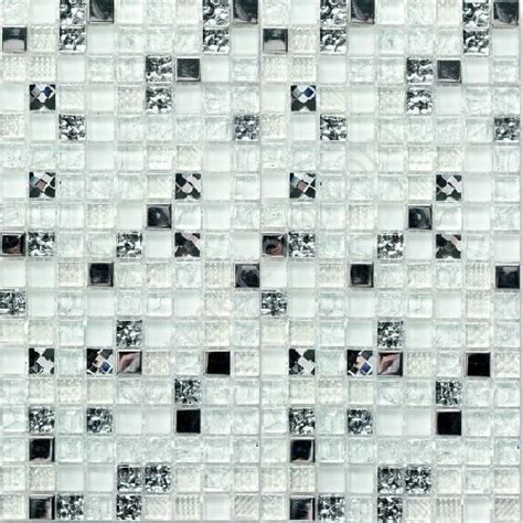Crystal white белая стеклянная мозаика Bonaparte - керамическая плитка ...