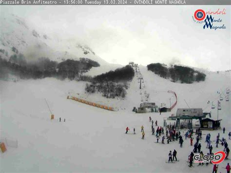 Webcam Campo Imperatore Sotto La Neve Ecco Le Immagini Video