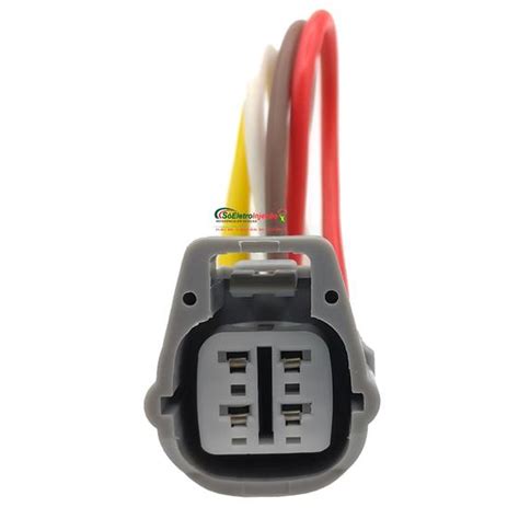 Chicote Plug Conector 4 Vias Farol Toyota Corolla 2020 Rainha Da Sete