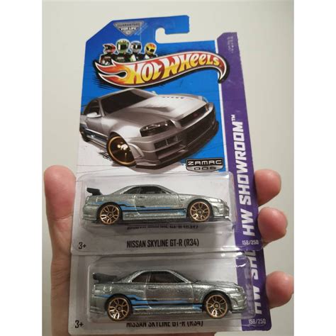 Hot Wheels Walmart Exclusive Nissan Skyline Gt R Gtr R Zamac Shopee Malaysia
