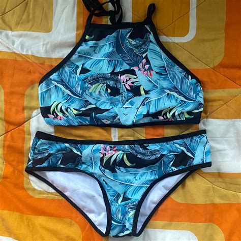 Amazonian Halter Bikini Women S Fashion Swimwear Bikinis Swimsuits On Carousell