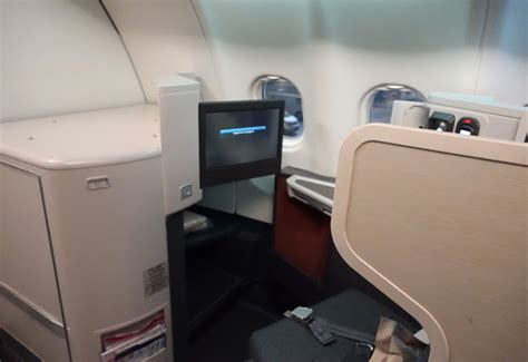 Cathay Pacific Airlines Business Class Seat Review Elcho Table