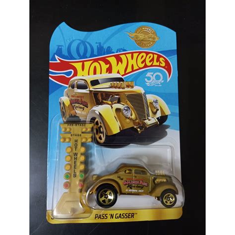 Hot Wheels Pass N Gasser Gold Edition Shopee Malaysia