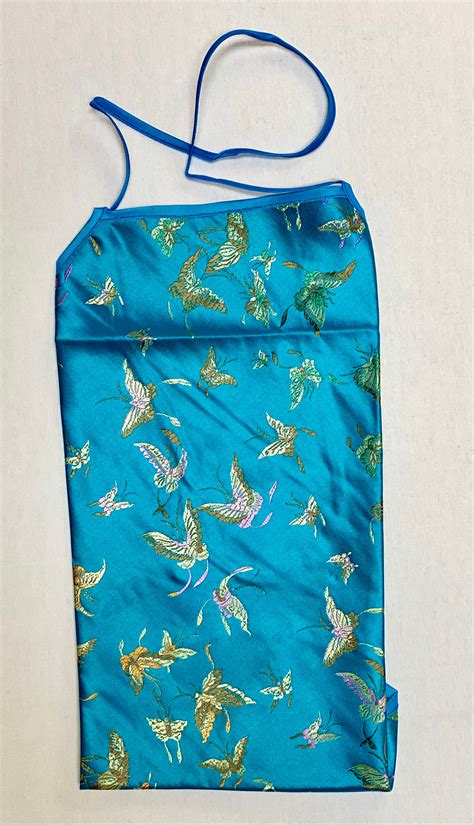 Chinese Retro Crop Top Lingerie Sexy Embroidered Eastern Qipao Style With Halter Neck Or