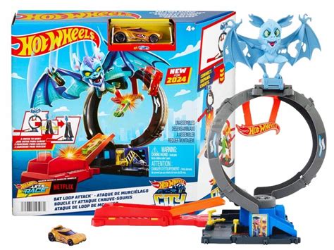 Hot Wheels Zestaw P Tla Nietoperza Zestaw Z P Tl Wyrzutni Autko Cena