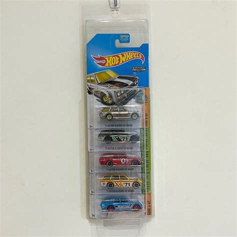 Hot Wheels Datsun Wagon Lot With Protector Including Zamac Kroger