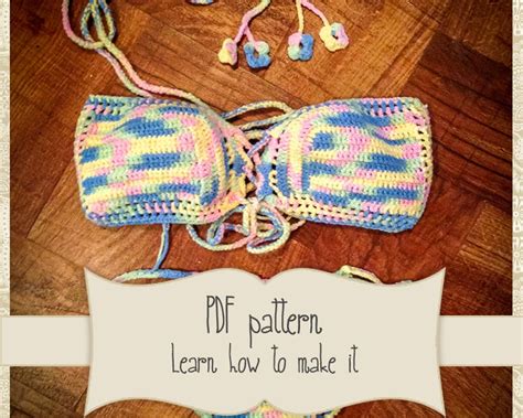 Brazilian Bikini Crochet PDF Pattern Crochet Bikini Tutorial Etsy