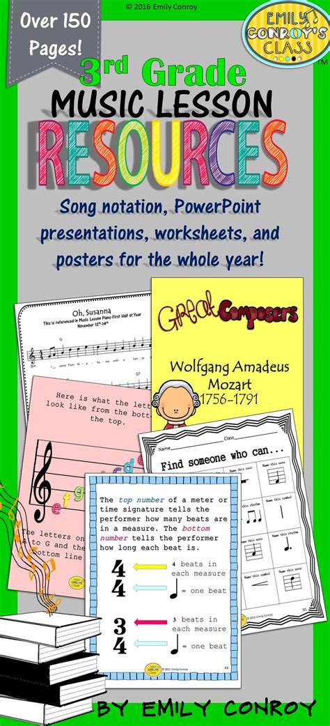 3rd Grade Music Resources Third Grade Music Activities And Worksheets