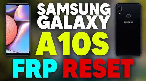 Samsung Galaxy A10s Sm A107f Frp Reset No Test Point Cm2 Youtube