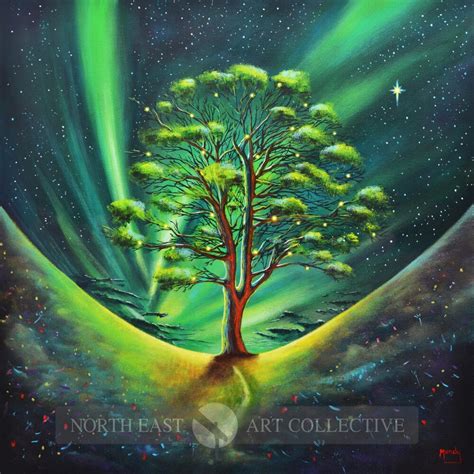 Sycamore Gap Northern Light North East Art Collective