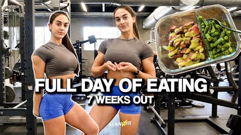 What I Eat On A Training Day Bikini Prep Series Youtube