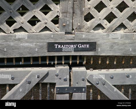 traitors gate  tower  london england stock photo alamy