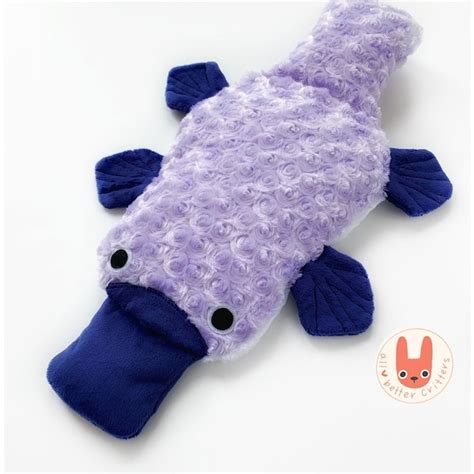 Hot Water Plush Bag Etsy