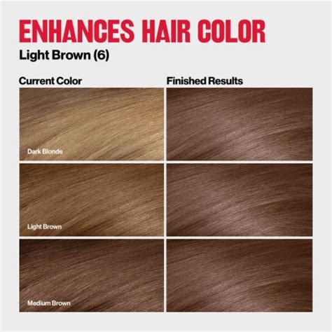Revlon Colorsilk Tone Gloss Care Demi Permanent Hair Color Shade 6