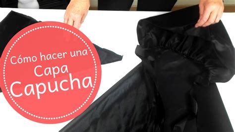 Capa Con Capucha Para Disfraz Youtube