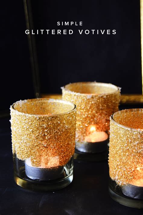 Glitter Candle Holders For Any Celebration Glitter Candle Holders Glitter Candle Holders Diy