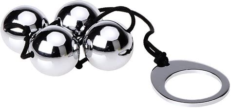 Amazon Waller Paa Solild Stainless Steel Vaginal Anal Beads Orgasm Balls Couple Sex Toys