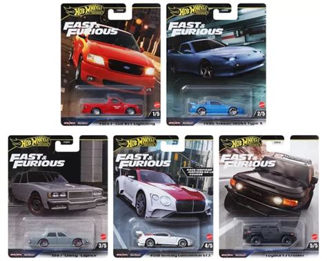 HOT WHEELS FAST Furious Premium H Set Of Cars PicClick UK