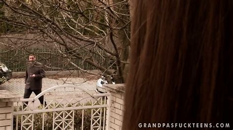 Old Man Fucks Busty Brunette