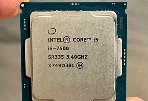 Процессор intel core i5 7500 3.40 Ghz | Festima.Ru - Мониторинг объявлений