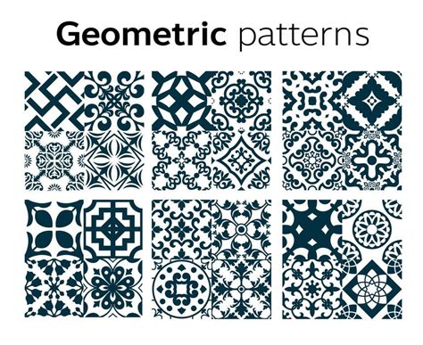 Geometric Patterns Design In Vector Illustration 2231498 Vector Art At Vecteezy