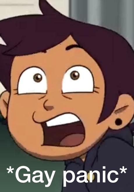 The Owl House Gay Panic Luz Owl House Walt Disney Pictures Cartoon