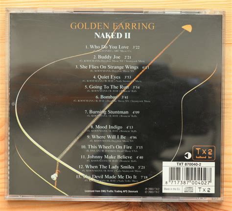 Golden Earring Naked II CD Album Akerrecords Nl