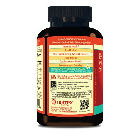 BioAstin Hawaiian Astaxanthin Gummies 12mg - 30 Day Supply – Nutrex Hawaii