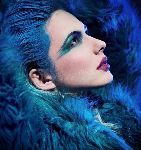 Beautiful Naked Woman Fur Coat Stock Photos Free Royalty Free Stock Photos From Dreamstime