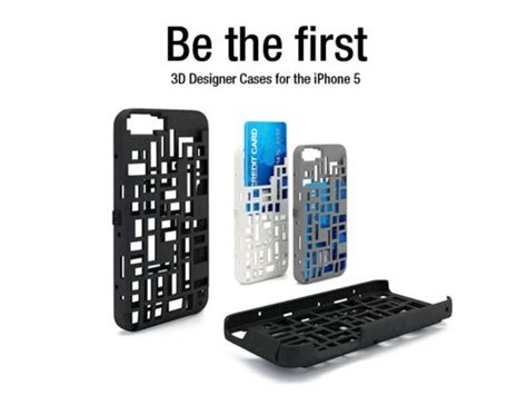 Iphone 5 Cases Aus Dem 3d Drucker Bereits Vor Dem Gerät Verfügbar