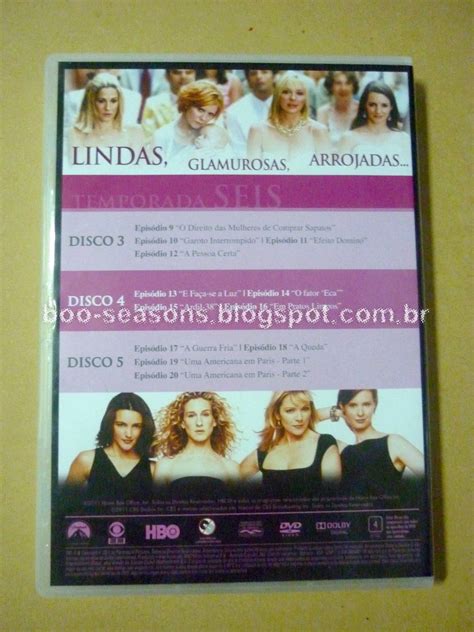 Boo Seasons Sex And The City Box Serie Completa 6 Temporadas