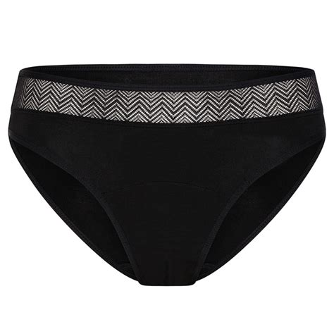 Modibodi Sensual Bikini Light Moderate Black Adore Beauty