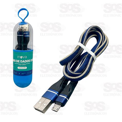 Cabo De Dados Micro Usb V Tubo Metro Inova Cbo Cbo