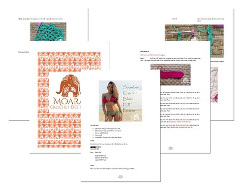 Pineapple Bikini Crochet Pattern Bikini Pattern Bikini Etsy